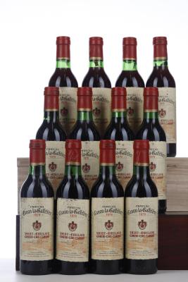 CANON LA GAFFELIERE 1979 - Mc - 24 Half Bottles