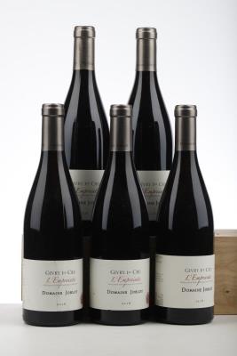 GIVRY ROUGE L'EMPREINTE 2*2016 + 3*2018  - Joblot - 5 Bottles