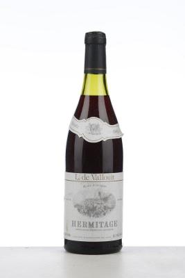 HERMITAGE ROUGE 1985 - L de Vallouit - 1 Bottle