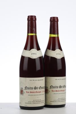 NUITS ST GEORGES LES ST GEORGES 1994 - Denis Mugneret - 2 Bottles
