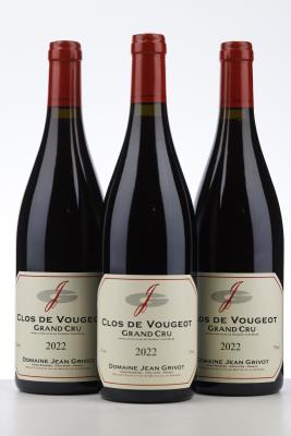CLOS DE VOUGEOT 2022 - Jean Grivot - 3 Bottles
