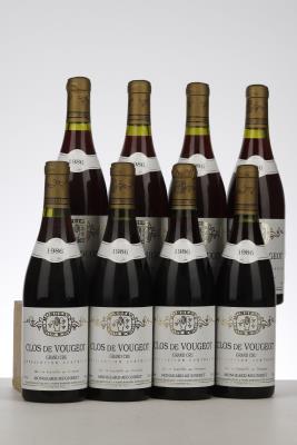 CLOS VOUGEOT 1986 - Mongeard Mugneret - 8 Bottles