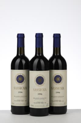 SASSICAIA 1996 - Tenuta San Guido - 3 Bottles