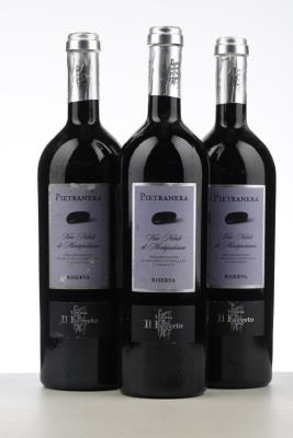 VINO NOBILE DI MONTEPULCIANO RISERVA PIETRANERA 2004 - Tenuta Il Faggeto - 3 Bottles