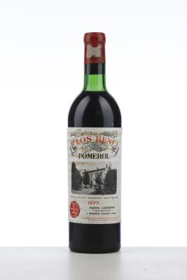 CLOS RENE 1973 - Mc - 1 Bottle