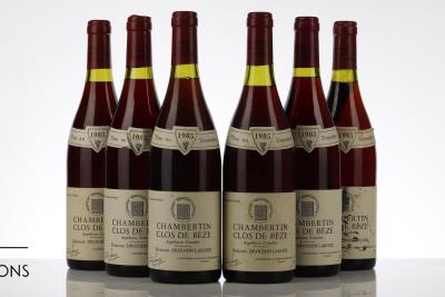 CHAMBERTIN CLOS DE BEZE 1985 - Drouhin Laroze - 6 Bottles
