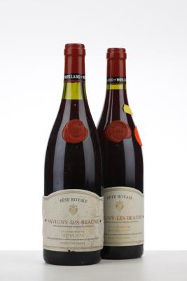 SAVIGNY LES BEAUNE FETE ROYALE 1996 - Moillard - 2 Bottles