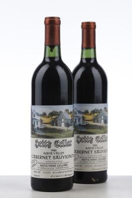 HEITZ CELLAR MARTHA'S VINEYARD CABERNET SAUVIGNON 1985 - Heitz Wine Cellar - 2 Bottles