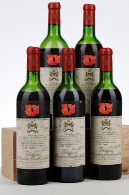 MOUTON ROTHSCHILD 1972  - 5 Bottles