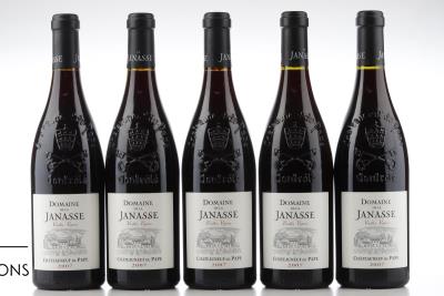 CHATEAUNEUF DU PAPE DOMAINE DE LA JANASSE VIEILLES VIGNES 2007 - Domaine de la Janasse - 5 Bottles