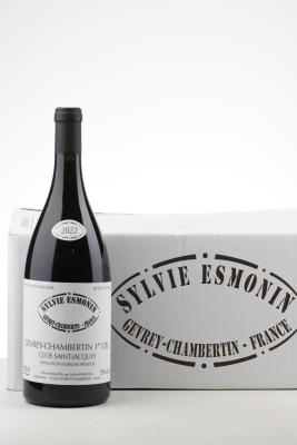 GEVREY CHAMBERTIN CLOS ST JACQUES 2022 - Sylvie Esmonin  - 6 Magnums - Oc 6