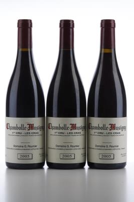 CHAMBOLLE MUSIGNY LES CRAS 2005 - Georges Roumier - 3 Bottles