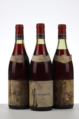 VOSNE ROMANEE 1976 - Thomas Freres - 3 Bottles