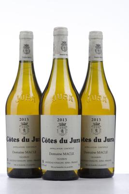 COTES DE JURA 2013 - Jean Macle - 3 Bottles