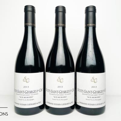 NUITS ST GEORGES AUX MURGERS 2013 - Sylvain Cathiard - 3 Bottles