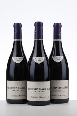 CHAMBERTIN CLOS DE BEZE 2005 - Frederic Magnien - 3 Bottles