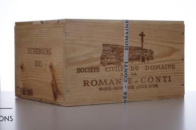 RICHEBOURG Domaine de la Romanee Conti 2011 - 6 Bottles in Owc 6