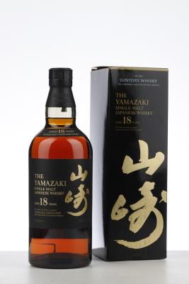 YAMAZAKI 18 YEARS NV - Suntory - Alc 43% - 1 x 0,70Ltr - Oc 1
