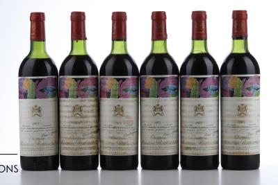 MOUTON ROTHSCHILD 1975 - 12 Bottles
