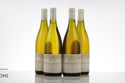 MEURSAULT CHARMES LES CHARMES DESSUS 1996 - Michel Bouzereau - 4 Bottles