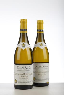 CHASSAGNE MONTRACHET BLANC LES EMBAZEES 2014 - Joseph Drouhin - 2 Bottles