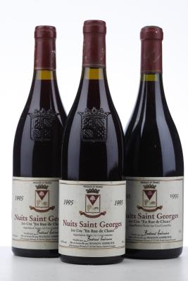 NUITS ST GEORGES EN RUE DE CHAUX 1*1993 + 2*1995 MIXED - Bertrand Ambroise - 3 Bottles