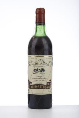 LA RIOJA ALTA GRAN RESERVA 890 1981 - La Rioja Alta - 1 Bottle