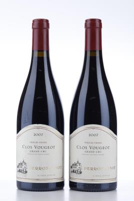 CLOS VOUGEOT VIEILLES VIGNES 2007 - Perrot Minot - 2 Bottles
