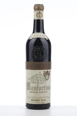 BAROLO MONFORTINO RISERVA 1945 - Giacomo Conterno - 1 Bottle