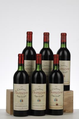 BEAUSEJOUR 1970 - Mc - 6 Bottles - Owc 12