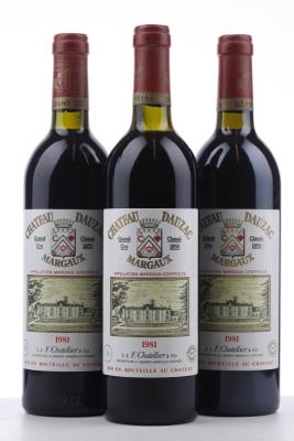 DAUZAC 1981 - Mc - 3 Bottles