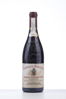 CHATEAUNEUF DU PAPE BEAUCASTEL HOMMAGE A JACQUES PERRIN 1995 - Beaucastel - 1 Bottle