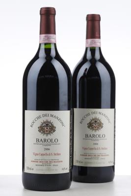 BAROLO VIGNA CAPPELLA DI SANTO STEFANO 2006 - Rocche Dei Manzoni - 2 Magnums