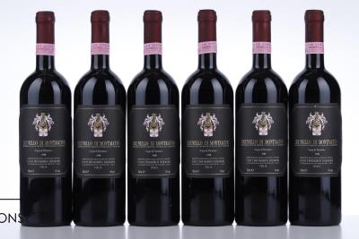 BRUNELLO DI MONTALCINO VIGNA DI PIANROSSO 1990 - Ciacci Piccolomini d'Aragona - 12 Bottles - Oc 6