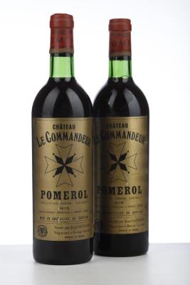LE COMMANDEUR 1975 - Mc - 2 Bottles