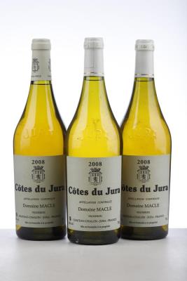 COTES DU JURA BLANC 2008 - Jean Macle - 3 Bottles
