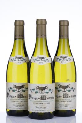 PULIGNY MONTRACHET LES ENSEIGNERES 2016 - Coche Dury - 3 Bottles