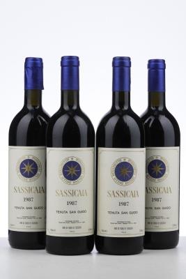SASSICAIA 1987 - Tenuta San Guido - 4 Bottles