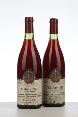 VOLNAY TASTEVINAGE 1981 - Rebourgeon Mure - 2 Bottles