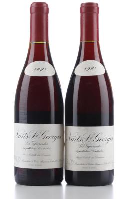 NUITS ST GEORGES LES VIGNERONDES 1991 - Leroy - 2 Bottles