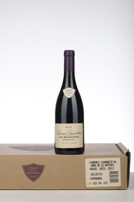 CHARMES CHAMBERTIN LES MAZOYERES 2012 - Domaine de la Vougeraie - 6 Bottles - Oc 6