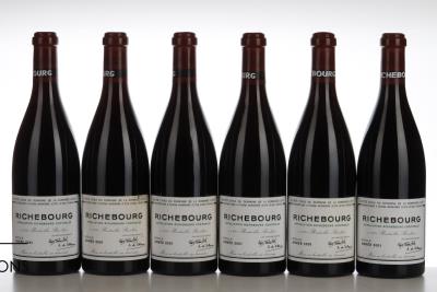 RICHEBOURG 2001 - Domaine de la Romanee Conti - 6 Bottles - Owc 6