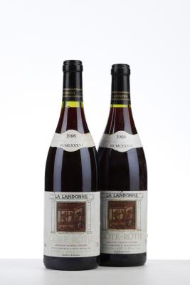 COTE ROTIE LA LANDONNE 1986 - Guigal - 2 Bottles