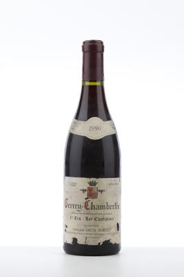 GEVREY CHAMBERTIN LES CHAMPEAUX 1990 - Denis Mortet - 1 Bottle