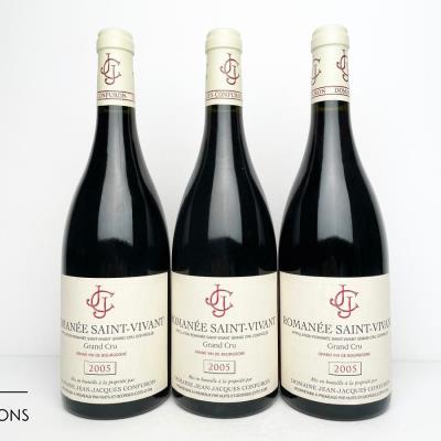 ROMANEE ST VIVANT 2005 - Jean Jacques Confuron - 3 Bottles