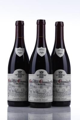 GRIOTTE CHAMBERTIN 2013 - Claude Dugat - 3 Bottles