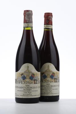 HOSPICES DE NUITS NUITS ST GEORGES LES DIDIERS CUVEE FAGON 1991 - Clavelier - 2 Bottles