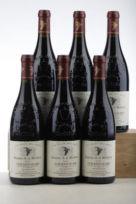 CHATEAUNEUF DU PAPE LA REINE DES BOIS 2007 - Domaine de la Mordoree - 6 Bottles
