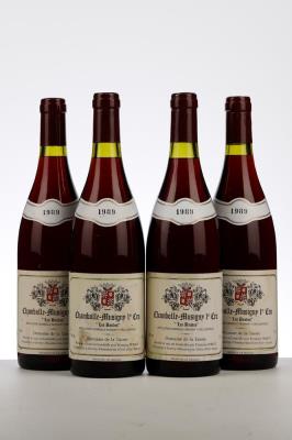 CHAMBOLLE MUSIGNY LES BAUDES 1989 - Domaine de la Tassee - 4 Bottles