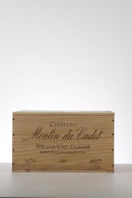 MOULIN DU CADET 2016 - Mc - 6 Bottles - Owc 6